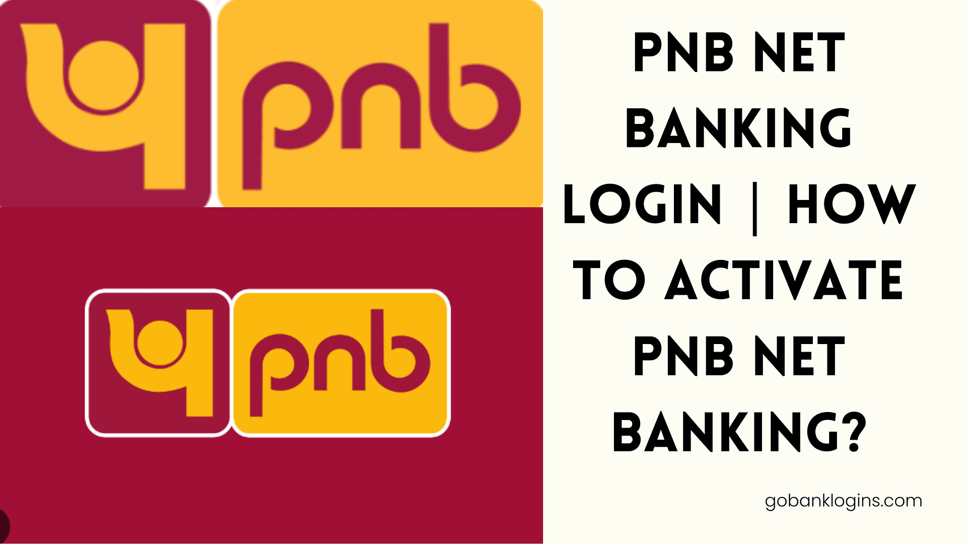PNB Net Banking Login