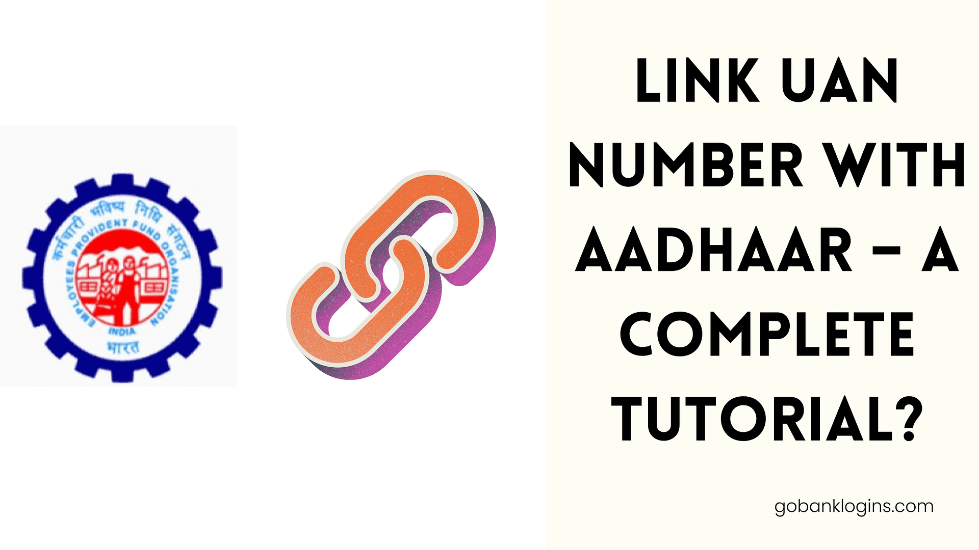 Link UAN number with Aadhaar