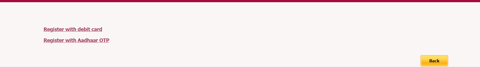 Get OTP for PNB net banking registration 
