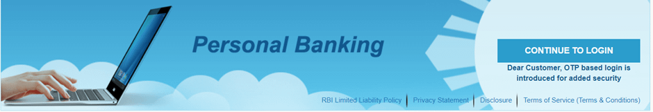 SBI Net Banking Login
